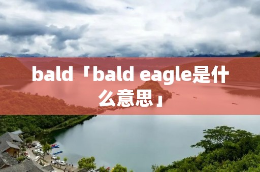 bald「bald eagle是什么意思」 bald「bald eagle是什么意思」