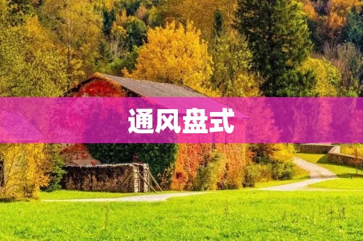 通风盘式:提高室内空气质量的有效解决方案 通风盘式:提高室内空气质量的有效解决方案