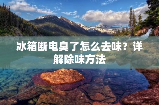 冰箱断电臭了怎么去味?详解除味方法 冰箱断电臭了怎么去味?详解除味方法