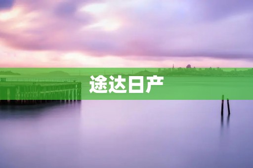 途达日产：高性能SUV的不二选择
