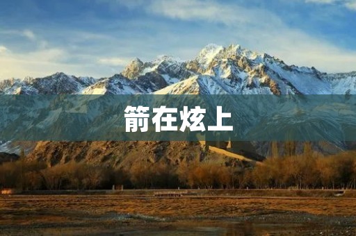 箭在炫上:探索炫酷的电竞文化 箭在炫上:探索炫酷的电竞文化