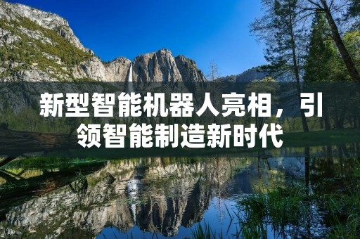 新型智能机器人亮相,引领智能制造新时代