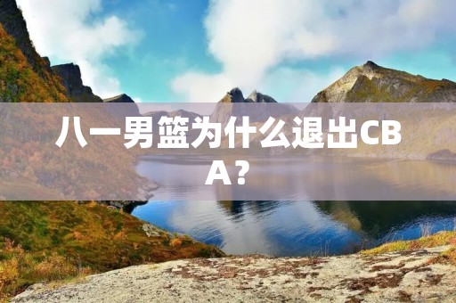 八一男篮为什么退出CBA? 八一男篮为什么退出CBA?