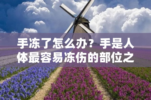手冻了怎么办?手是人体最容易冻伤的部位之一,当手受到冷空气的侵袭时,会导致血管收缩,血液循环减缓,最终导致手部组织缺氧,引起手部冻伤。手部冻伤轻者只有皮肤发红、发冷、发麻,重者会出现水泡、疼痛、甚至坏死等严重后果。所以,一旦手部出现冻伤的症状,必须及时采取有效的方法进行处理,以避免后续的伤害。下面就为大家介绍一些有效的处理方法。 手冻了怎么办?手是人体最容易冻伤的部位之一,当手受到冷空气的侵袭时,会导致血管收缩,血液循环减缓,最终导致手部组织缺氧,引起手部冻伤。手部冻伤轻者只有皮肤发红、发冷、发麻,重者会出现水泡、疼痛、甚至坏死等严重后果。所以,一旦手部出现冻伤的症状,必须及时采取有效的方法进行处理,以避免后续的伤害。下面就为大家介绍一些有效的处理方法。