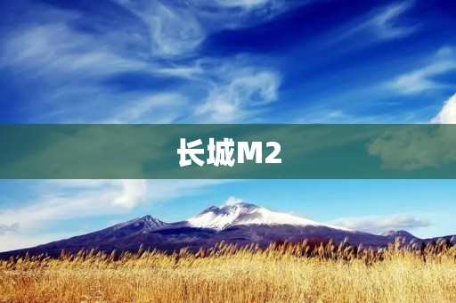 长城M2：颠覆你对SUV的认知