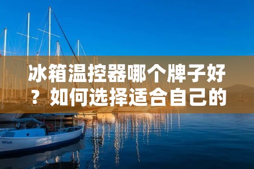 冰箱温控器哪个牌子好？如何选择适合自己的冰箱温控器？这是许多消费者在购买冰箱时面临的问题。因为温控器是冰箱的核心部件之一，它的质量直接影响到冰箱的使用寿命和效果。在市场上，有许多品牌的冰箱温控器，但是哪个牌子好呢？本文将为大家介绍几个知名的冰箱温控器品牌，并为大家提供一些选择冰箱温控器的建议。