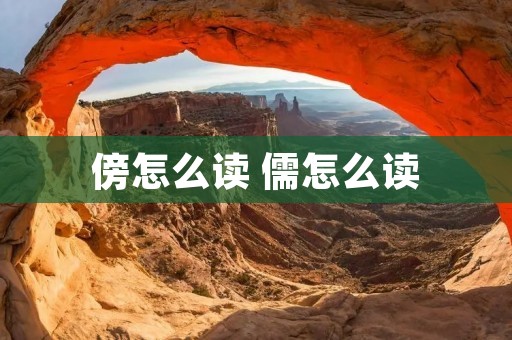 傍怎么读 儒怎么读