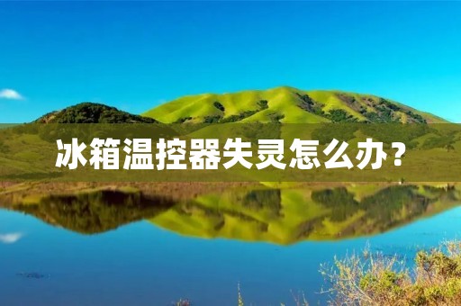 冰箱温控器失灵怎么办？