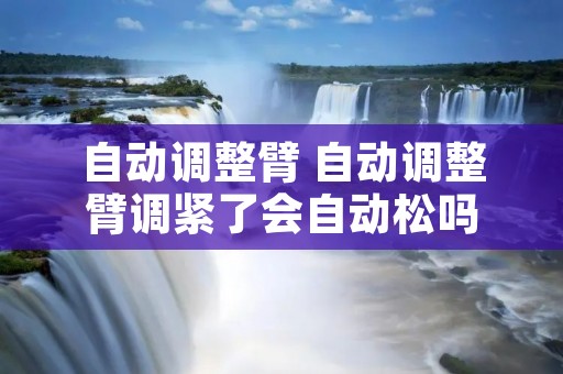 自动调整臂 自动调整臂调紧了会自动松吗