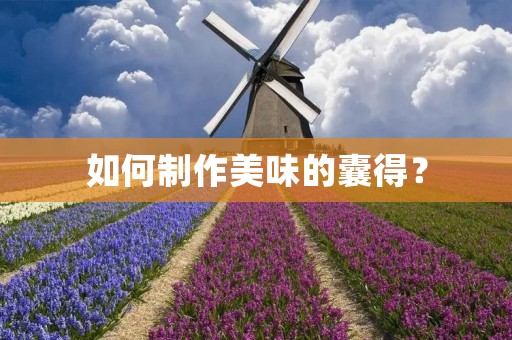 如何制作美味的囊得？