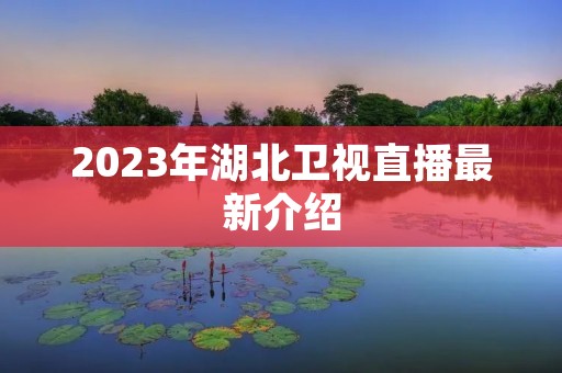 2023年湖北卫视直播最新介绍