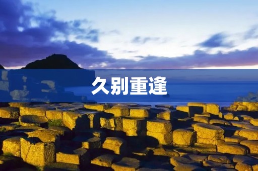 久别重逢:与旧友的再次相遇 久别重逢:与旧友的再次相遇