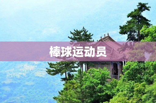 棒球运动员:如何成为一名成功的运动员 棒球运动员:如何成为一名成功的运动员