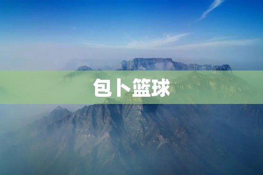 包卜篮球：让篮球运动更加高效和有趣
