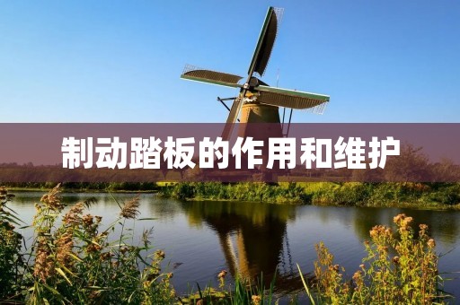 制动踏板的作用和维护