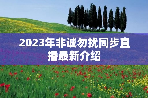 2023年非诚勿扰同步直播最新介绍 2023年非诚勿扰同步直播最新介绍