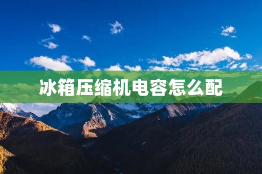 冰箱压缩机电容怎么配 冰箱压缩机电容怎么配
