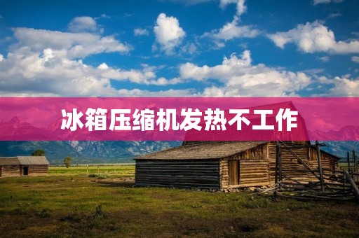 冰箱压缩机发热不工作:原因及解决方法