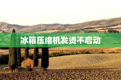 冰箱压缩机发烫不启动:原因及解决方法 冰箱压缩机发烫不启动:原因及解决方法