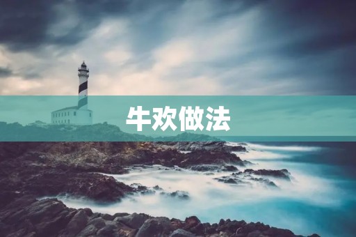 牛欢做法：让你在家也能吃到美味的牛肉料理