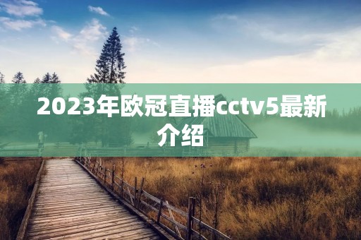 2023年欧冠直播cctv5最新介绍