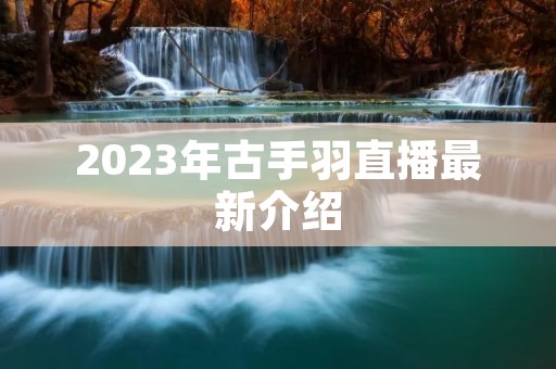 2023年古手羽直播最新介绍