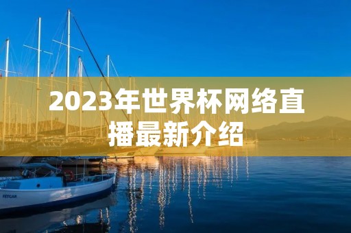 2023年世界杯网络直播最新介绍