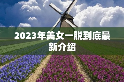 2023年美女一脱到底最新介绍