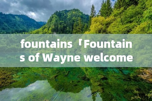 fountains「Fountains of Wayne welcome」