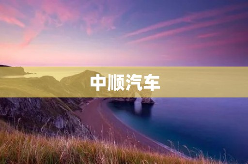 中顺汽车:以创新驱动,引领未来汽车发展 中顺汽车:以创新驱动,引领未来汽车发展