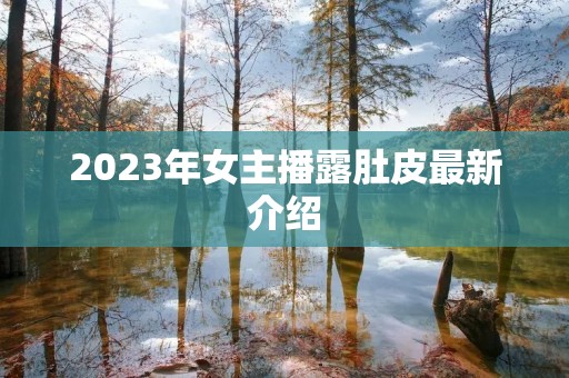 2023年女主播露肚皮最新介绍