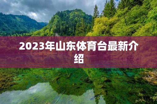 2023年山东体育台最新介绍