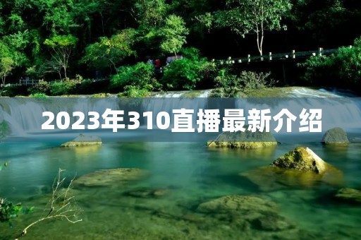 2023年310直播最新介绍