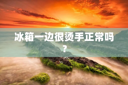 冰箱一边很烫手正常吗? 冰箱一边很烫手正常吗?