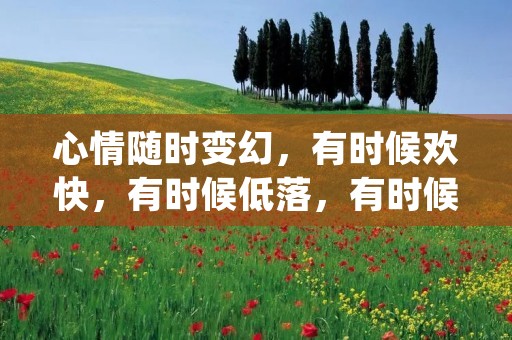 心情随时变幻,有时候欢快,有时候低落,有时候充满动力,有时候却疲惫不堪。无论何时何地,我们都需要给自己一些慰藉和鼓励,让自己更加坚强和勇敢。今天,我想用这篇文章,给自己写一封简短的心情致辞,希望能够在这个瞬间,找到自己最真实的感受,也希望这些文字能够给身边的你一些启示和力量。