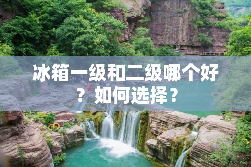 冰箱一级和二级哪个好?如何选择? 冰箱一级和二级哪个好?如何选择?