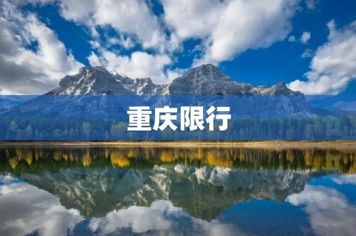 重庆限行:缓解交通拥堵的必要手段 重庆限行:缓解交通拥堵的必要手段