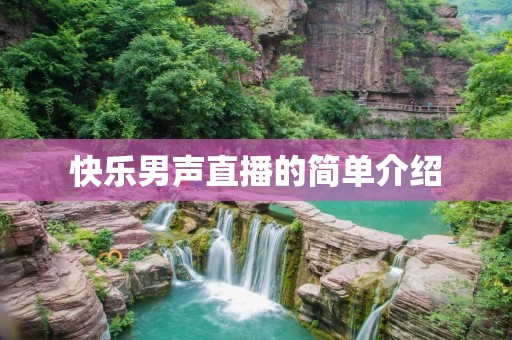 快乐男声直播的简单介绍