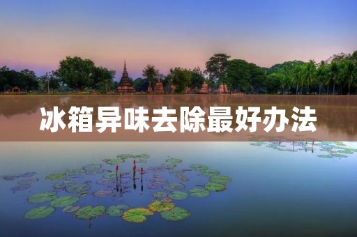 冰箱异味去除最好办法:让你的冰箱恢复清新气息 冰箱异味去除最好办法:让你的冰箱恢复清新气息