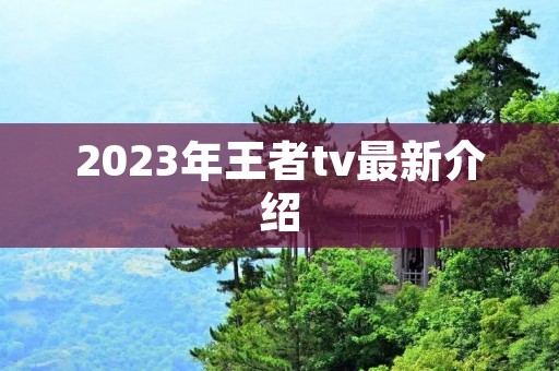 2023年王者tv最新介绍 2023年王者tv最新介绍