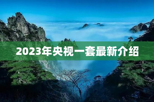 2023年央视一套最新介绍 2023年央视一套最新介绍