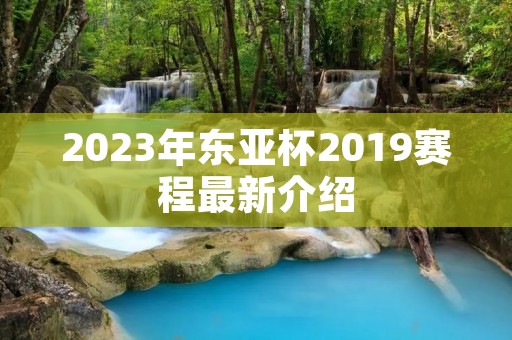 2023年东亚杯2019赛程最新介绍