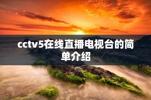 cctv5在线直播电视台的简单介绍 cctv5在线直播电视台的简单介绍