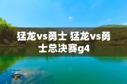 猛龙vs勇士 猛龙vs勇士总决赛g4