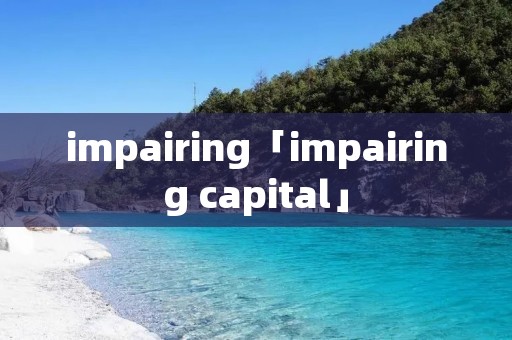 impairing「impairing capital」