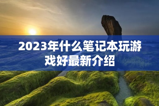 2023年什么笔记本玩游戏好最新介绍