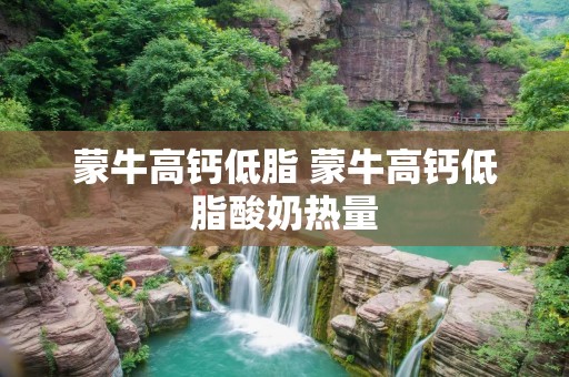 蒙牛高钙低脂 蒙牛高钙低脂酸奶热量