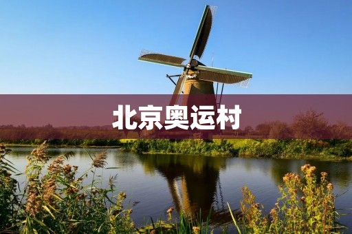 北京奥运村：一个与众不同的社区