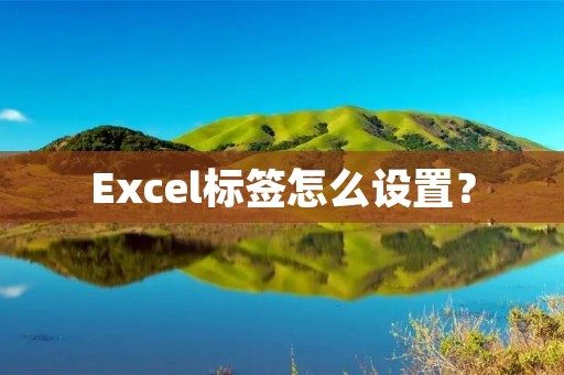 Excel标签怎么设置?