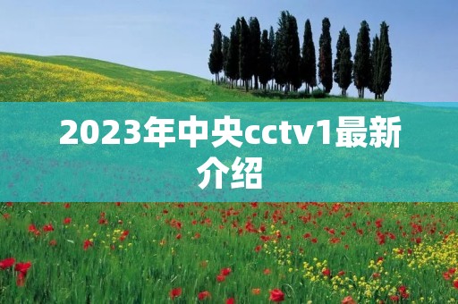 2023年中央cctv1最新介绍